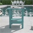 Afuera Living All-Weather Adirondack Patio Side Table in Blue