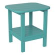 Afuera Living All-Weather Adirondack Patio Side Table in Blue