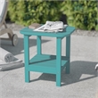 Afuera Living All-Weather Adirondack Patio Side Table in Blue