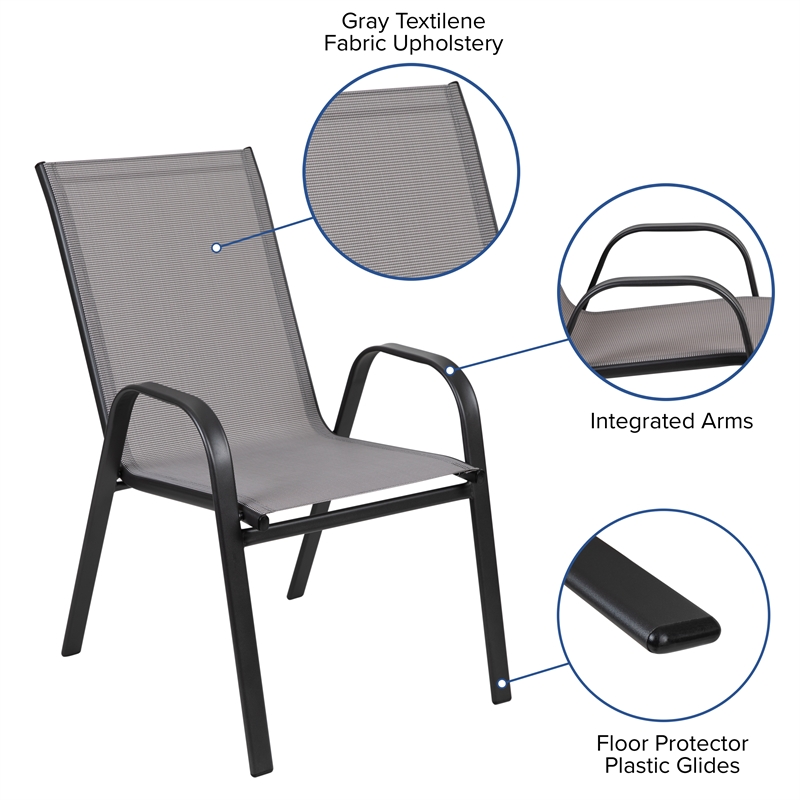 Afuera Living 3 Pc Patio Dining Set - 23.75