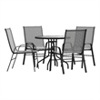 Afuera Living 5 Pc Patio Dining Set - 31.5
