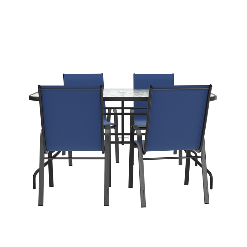 Afuera Living 5 Pc Patio Dining Set - 55