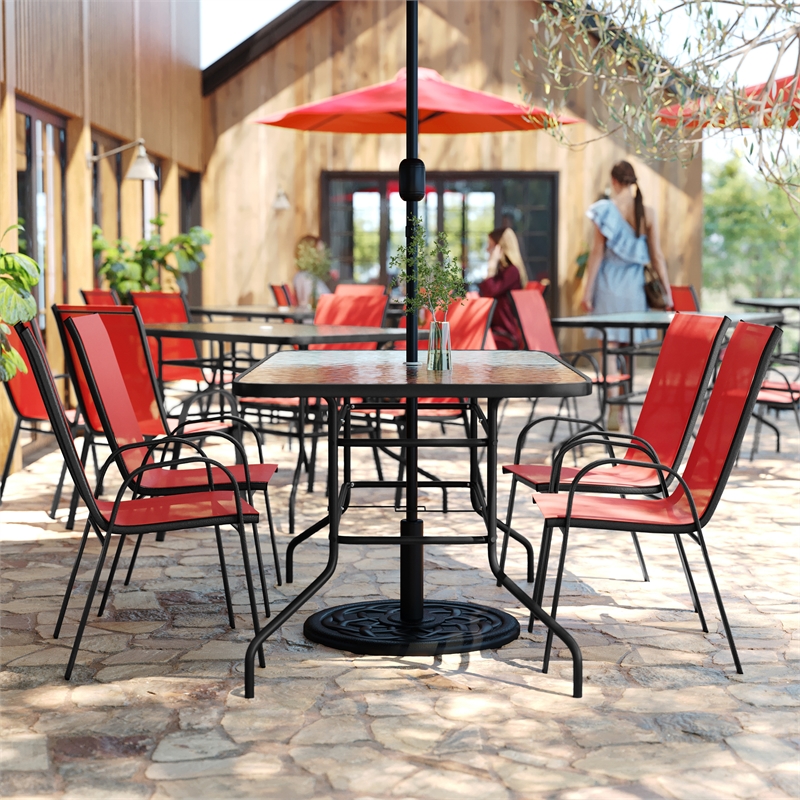 Afuera Living 5 Pc Patio Dining Set - 55