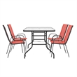 Afuera Living 5 Pc Patio Dining Set - 55