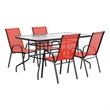 Afuera Living 5 Pc Patio Dining Set - 55