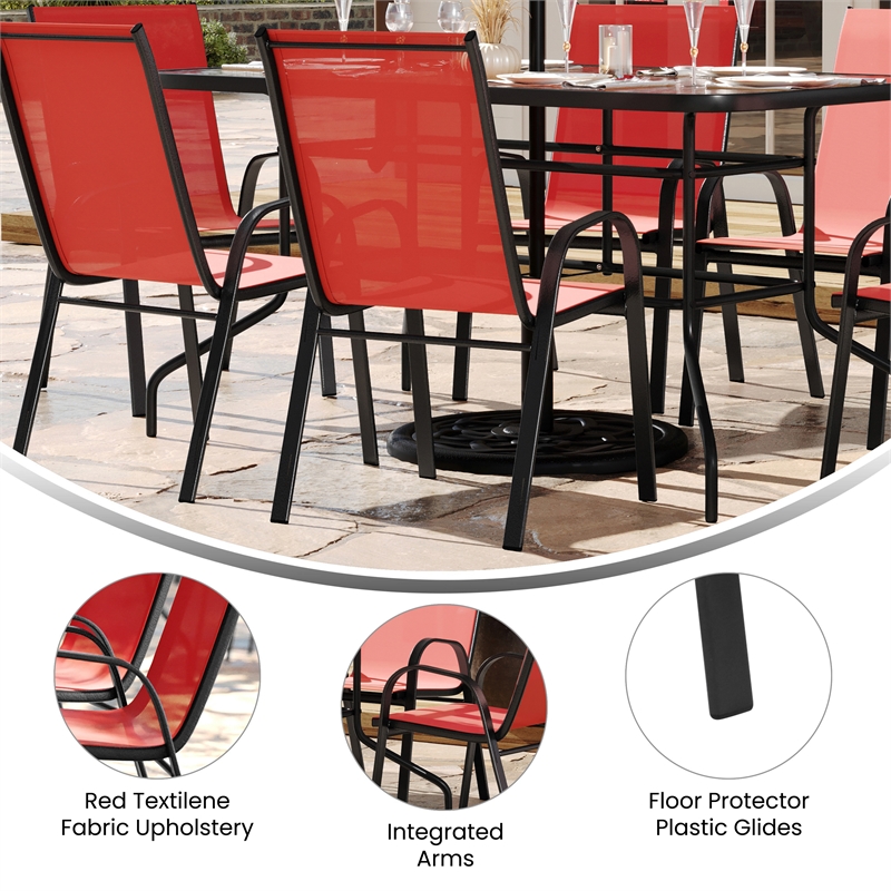 Afuera Living 7 Pc Patio Dining Set - 55
