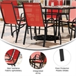 Afuera Living 7 Pc Patio Dining Set - 55