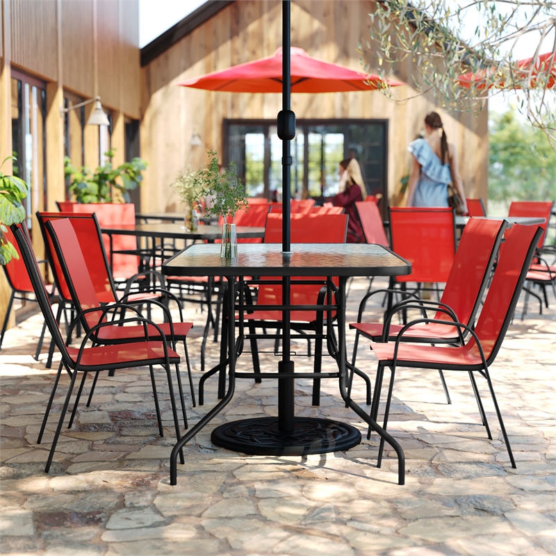 Afuera Living 7 Pc Patio Dining Set - 55