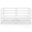 Afuera Living Solid Pinewood Standard Modular Garden Sofa in White