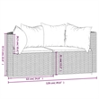 Afuera Living Rattan & Powder-Coated Steel & Polyester Patio Corner Sofa inBlack