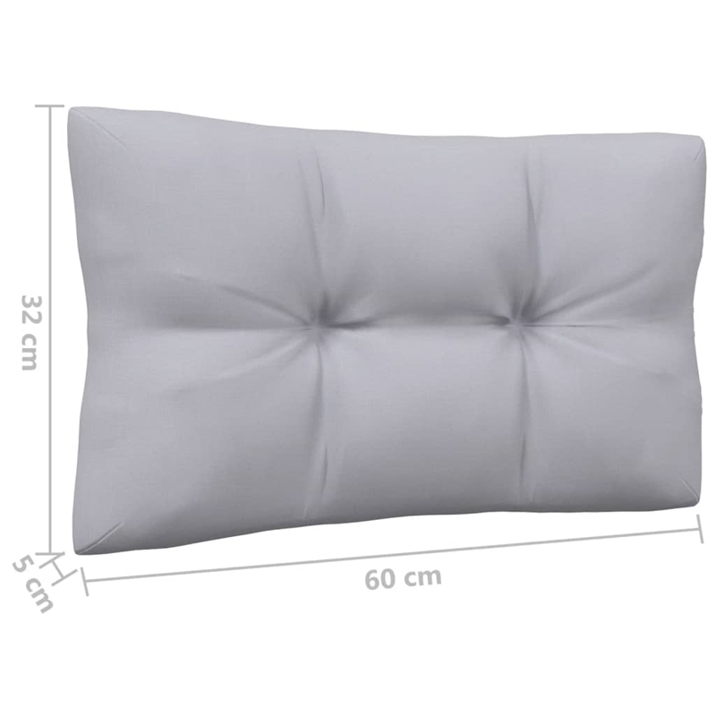 Afuera Living Contemporary 3-Seater Garden Sofa in Gray & Natural Wood
