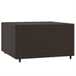 Afuera Living Contemporary Synthetic Poly Rattan Patio Lounge Set in Brown