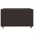 Afuera Living Contemporary Synthetic Poly Rattan Patio Lounge Set in Brown