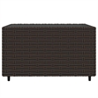 Afuera Living Contemporary Synthetic Poly Rattan Patio Lounge Set in Brown