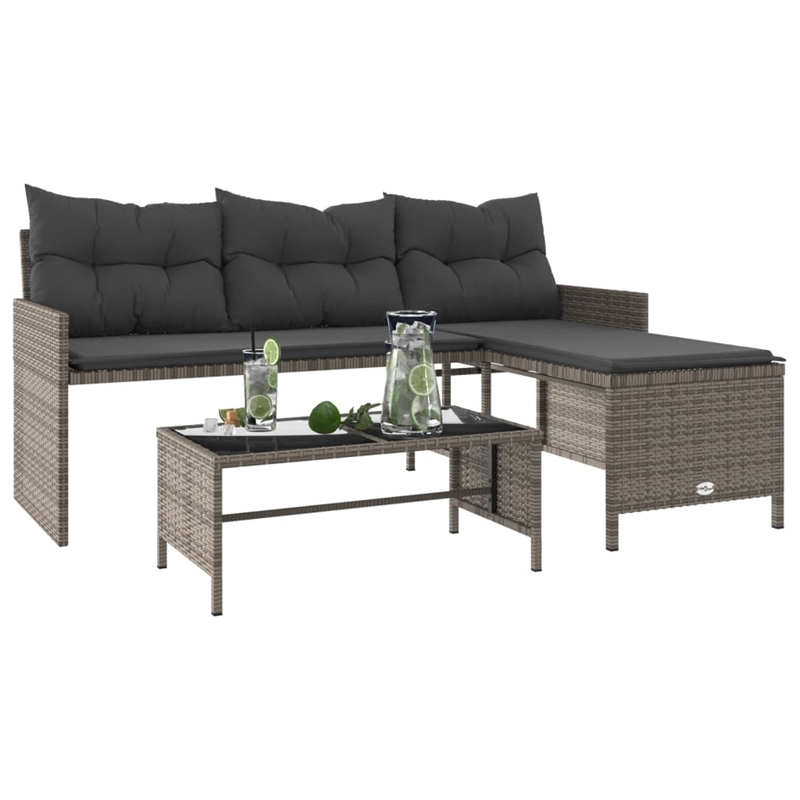 Afuera Living Garden Sofa With Removable Covers Contemporary Durable Design