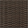 Afuera Living Medium PE Rattan Garden Sofa With Removable Covers in Brown