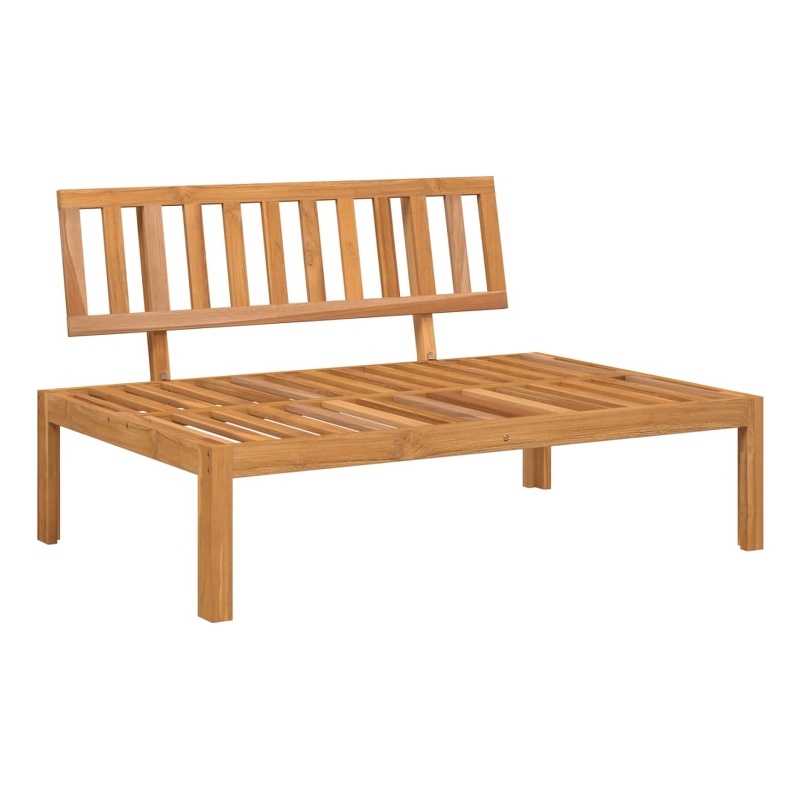 Afuera Living Solid Acacia Wood Standard Modular Pallet Sofa