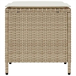 Afuera Living Standard PE Rattan & Powder-Coated Steel Garden Sofa Set in Beige