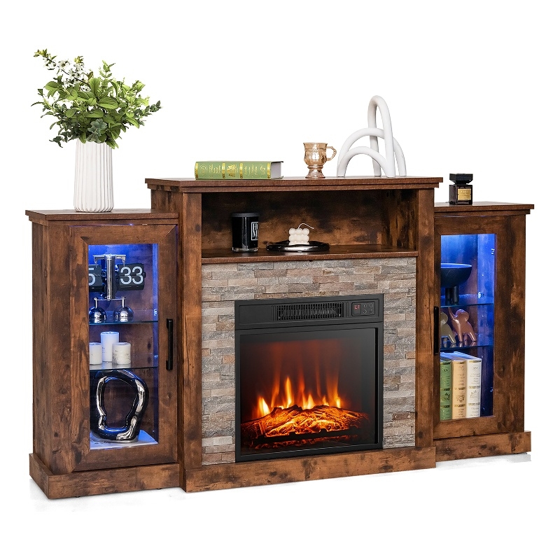 Afuera Living Contemporary TV Stand and 18