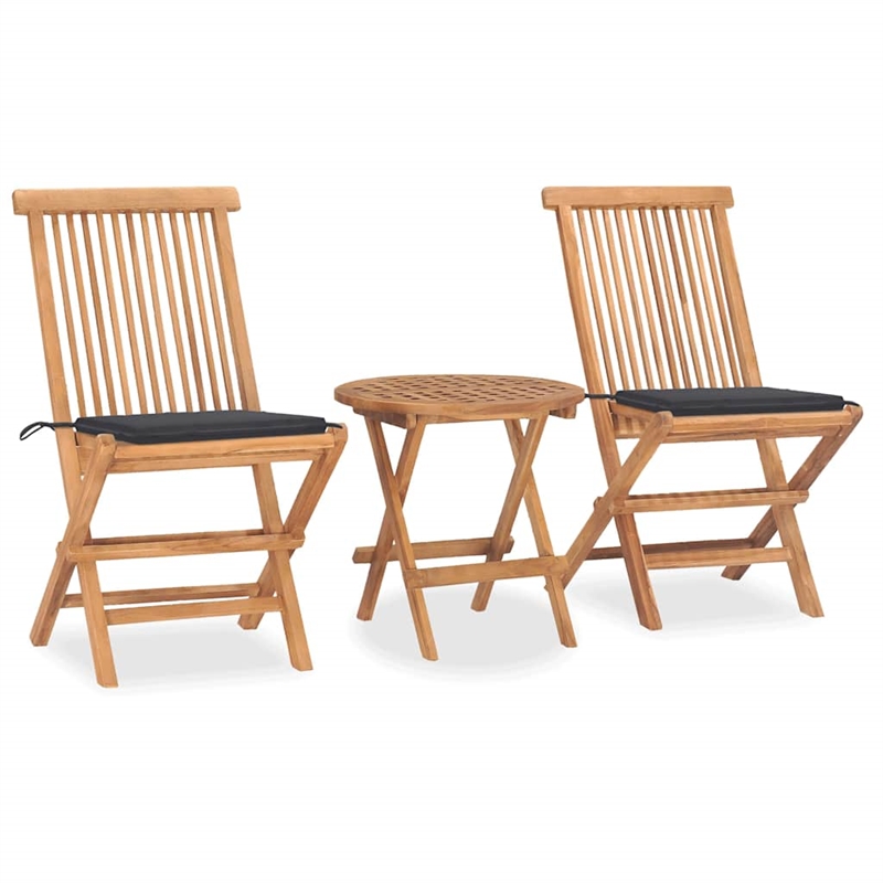 Afuera Living Outdoor Dining Set Teak Wood Color Solid Teak Wood Compact