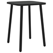 Afuera Living Steel Medium Stackable Garden Dining Set in Anthracite/Gray