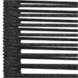 Afuera Living Cotton Rope & Steel Medium Garden Dining Set in Black