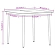 Afuera Living Contemporary Synthetic Poly Rattan Garden Dining Set in Black