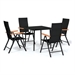 5-piece Square Table
