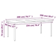 Afuera Living Contemporary Synthetic Poly Rattan Garden Dining Set in Black