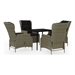 5-piece Square Table