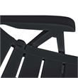 Afuera Living Outdoor Dining Set in Anthracite Plastic Foldable