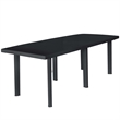 Afuera Living Outdoor Dining Set in Anthracite Plastic Foldable