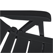 Afuera Living Outdoor Dining Set in Anthracite Plastic Foldable