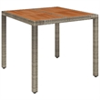 Afuera Living PE Rattan Medium Modular Garden Dining Set in Gray