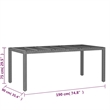Afuera Living 7 Piece Garden Dining Set in Black Poly Rattan