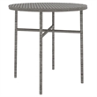 Afuera Living PE Rattan Medium Durable Garden Dining Set in Gray