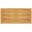 Afuera Living Solid Acacia Wood/PE Rattan Dining Set in Brown