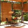 Afuera Living Contemporary Polyethylene Rattan Dining Set in Black