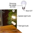 Afuera Living Solid Wood Vanity Table with LED Mirror & USB & Socket 32x30