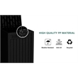 Afuera Living Black PP Outdoor Waterproof Lockable Package Delivery Box