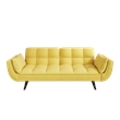Afuera Living Velvet Convertible Sofa Bed 3-Position Backrest for Small Spaces