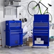 Afuera Living Blue 8-Drawer Rolling Tool Chest with Wheels & Locking System