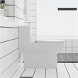 Afuera Living White Ceramic 1-Piece Dual Flush Toilet 11.8-Inch Rough-In
