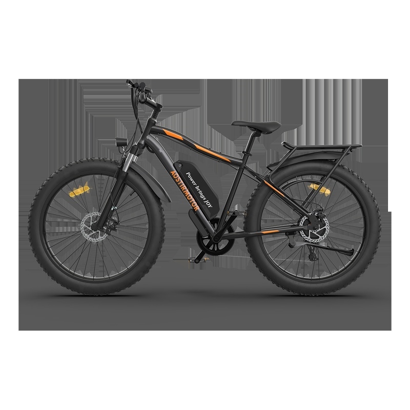 Afuera Living 750W Fat Tire Electric Bike 48V 13Ah Battery 26x4.0 Inch Tyres