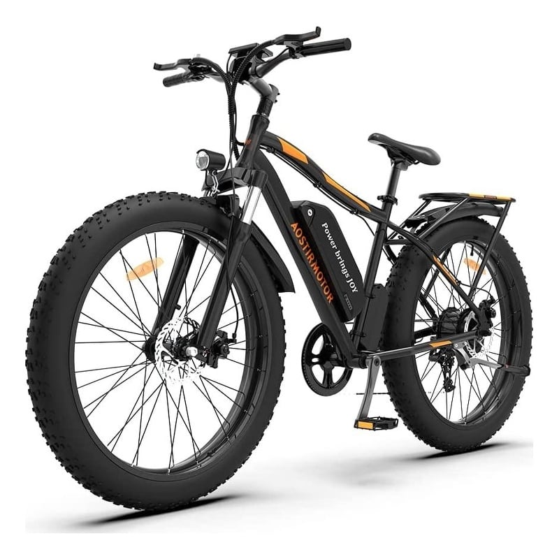 Afuera Living 750W Fat Tire Electric Bike 48V 13Ah Battery 26x4.0 Inch Tyres