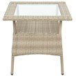 Afuera Living 4-Piece Outdoor Patio Wicker Rattan Sofa Set with Adjustable Backs