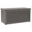 Afuera Living 260-Gallon Outdoor Storage Box with Gas Spring in Light Coffee