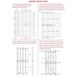 Afuera Living 24x84 Inch Primed Shaker Standard Door Slab - Unfinished