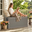 Afuera Living 60-Gallon Weatherproof Outdoor Storage Box in Light Coffee