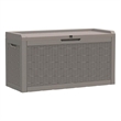 Afuera Living 60-Gallon Weatherproof Outdoor Storage Box in Light Coffee